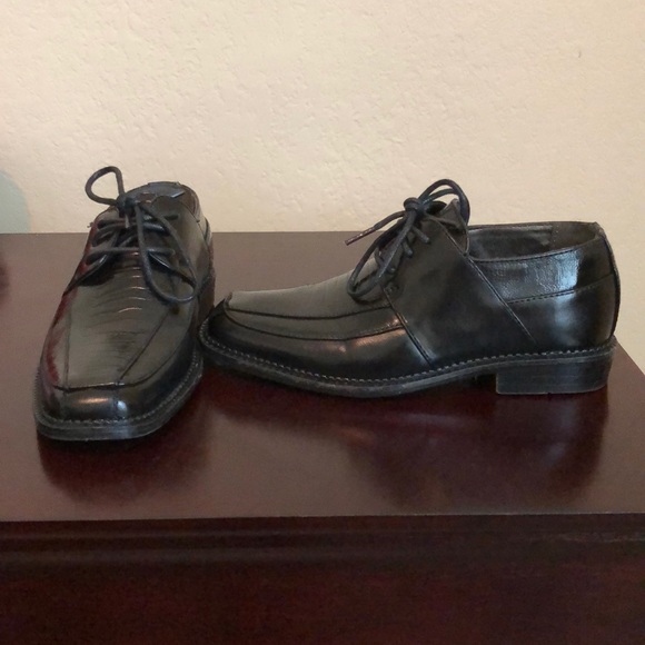Black dress shoes for boys - Picture 2 of 4